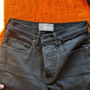 Everlane Black Authentic Stretch High-Rise Skinny Jeans